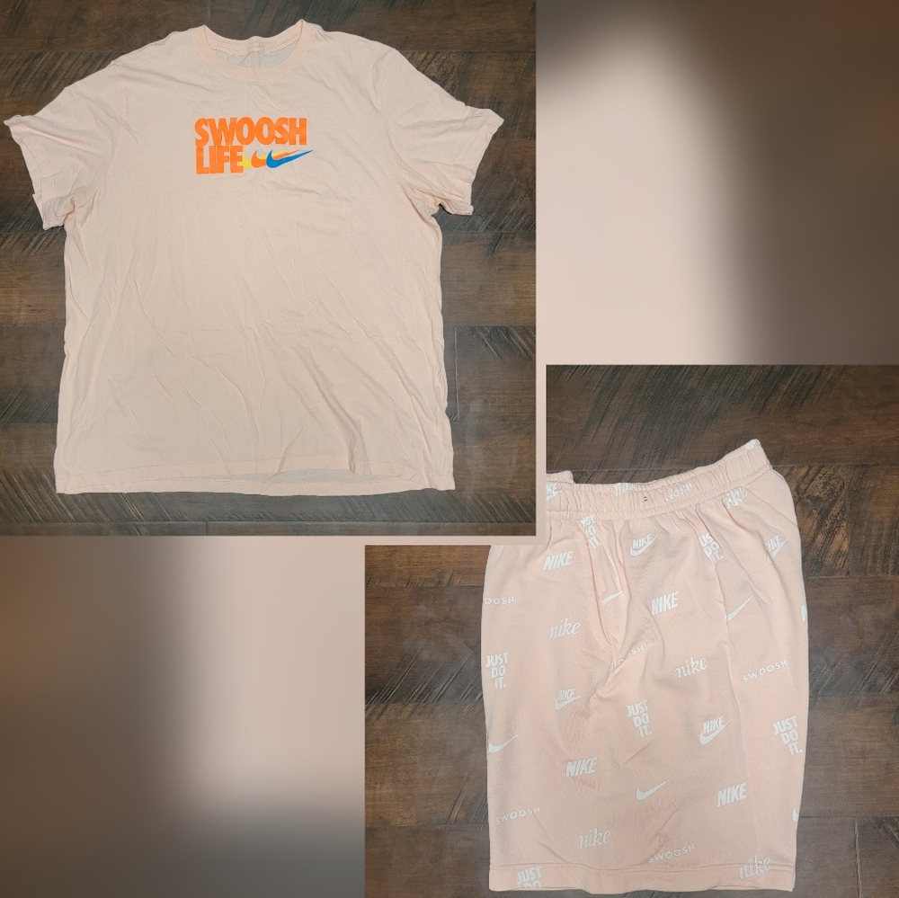 Men's Nike T-shirt and Shorts Outfit Bundle 2XL